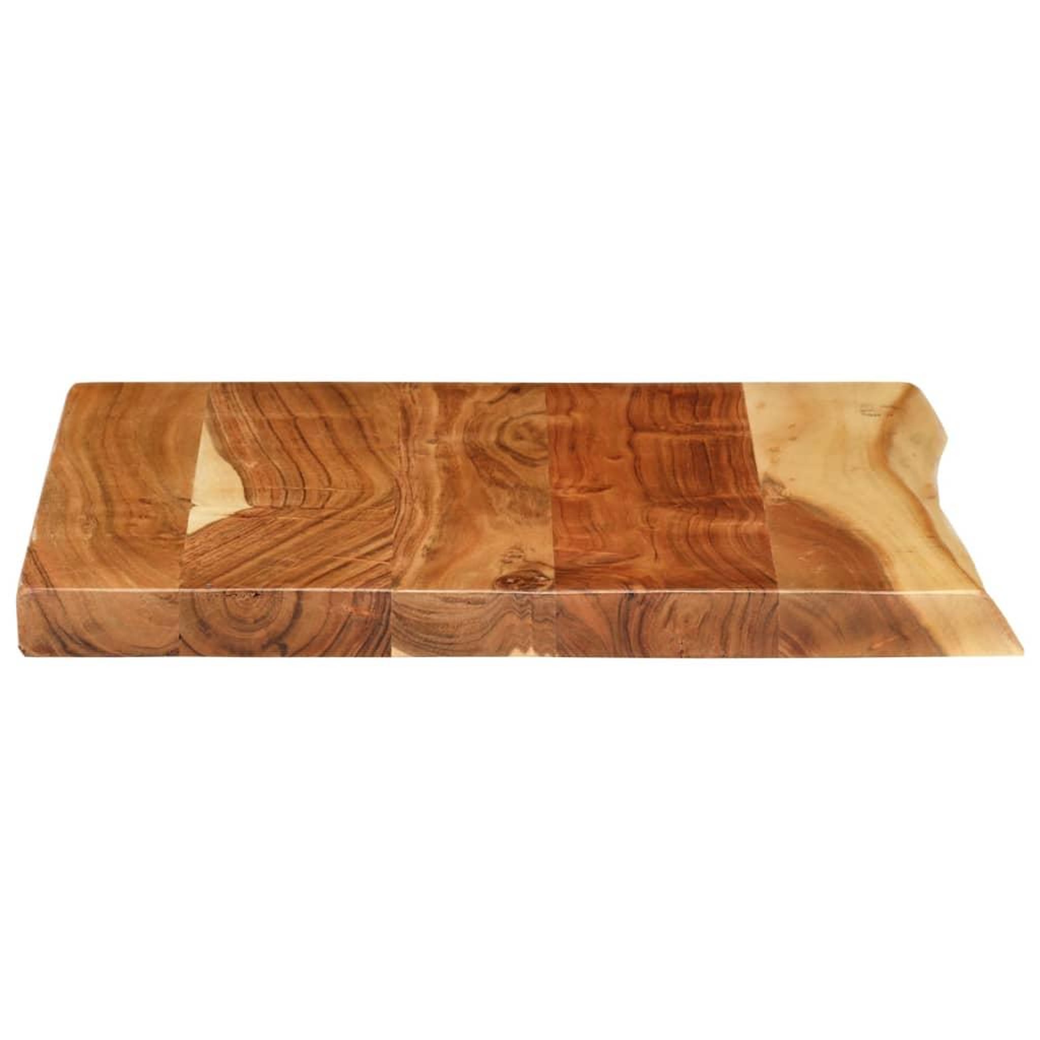 Voir la diapositive 4 : VIDAXL Dessus de meuble-lavabo de salle de bain Acacia 58x52x3,8 cm