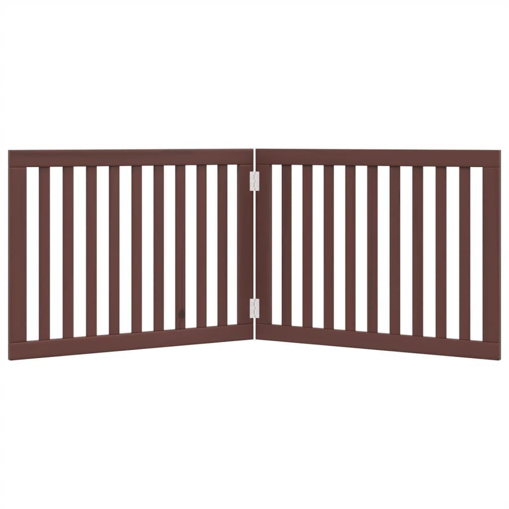 Voir la diapositive 4 : VIDAXL Barriere pour chien pliable 2 panneaux 160 cm bois de peuplier