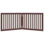 Voir la diapositive 4 : VIDAXL Barriere pour chien pliable 2 panneaux 160 cm bois de peuplier