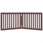 Voir la diapositive 4 : VIDAXL Barriere pour chien pliable 2 panneaux 160 cm bois de peuplier
