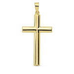 L'ATELIER D'AZUR Pendentif - Médaille Croix Or 18 Carats 750 Jaune - Chaines Offertes