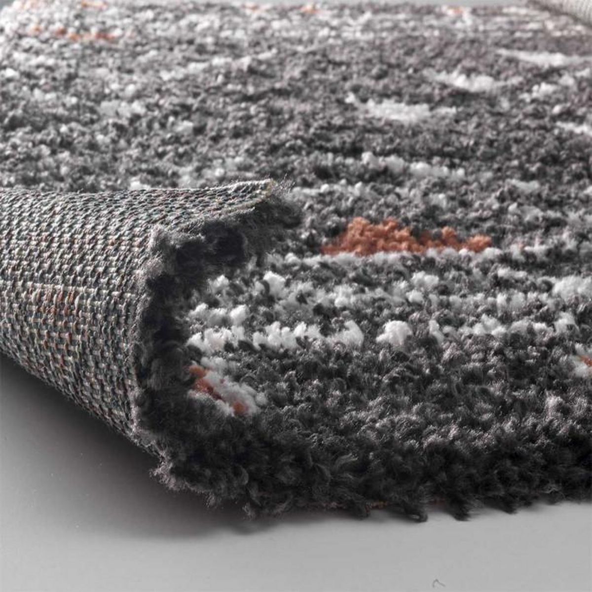 Paris Prix Tapis Déco à Motifs  Saharienne  60x110cm Noir