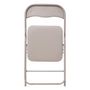 Voir la diapositive 2 : TOILINUX Lot de 6 chaises pliantes en PVC - Beige