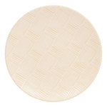 SECRET DE GOURMET Lot de 6 Assiettes à Dessert  Laetitia  19cm Crème
