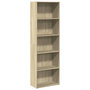 Voir la diapositive 2 : VIDAXL Bibliotheque chene sonoma 60x30x189 cm bois d'ingenierie