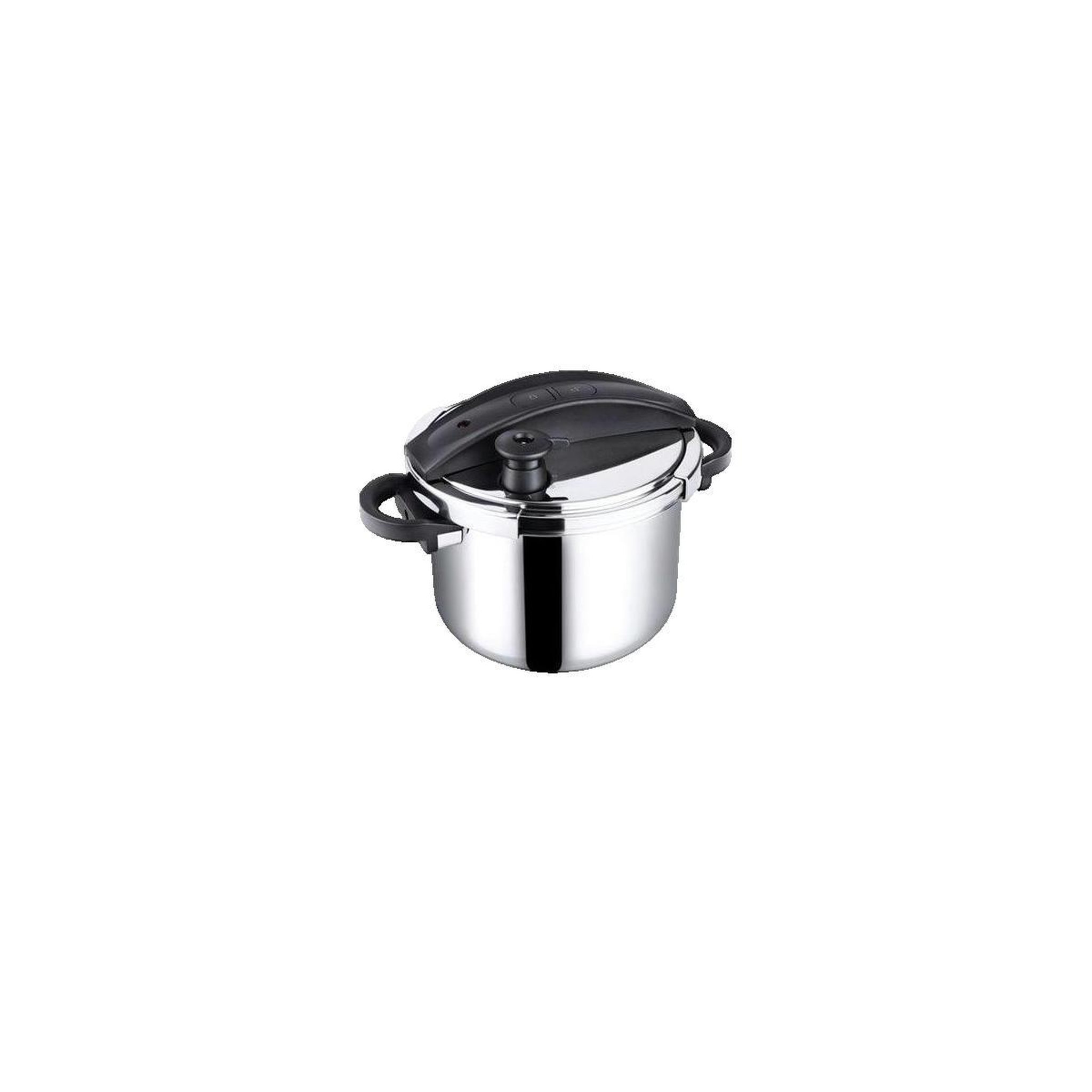 LAMART Autocuiseur Lamart 6 litres acier inoxydable et noir