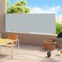 Voir la diapositive 1 : VIDAXL Auvent lateral retractable de patio 180x500 cm Gris