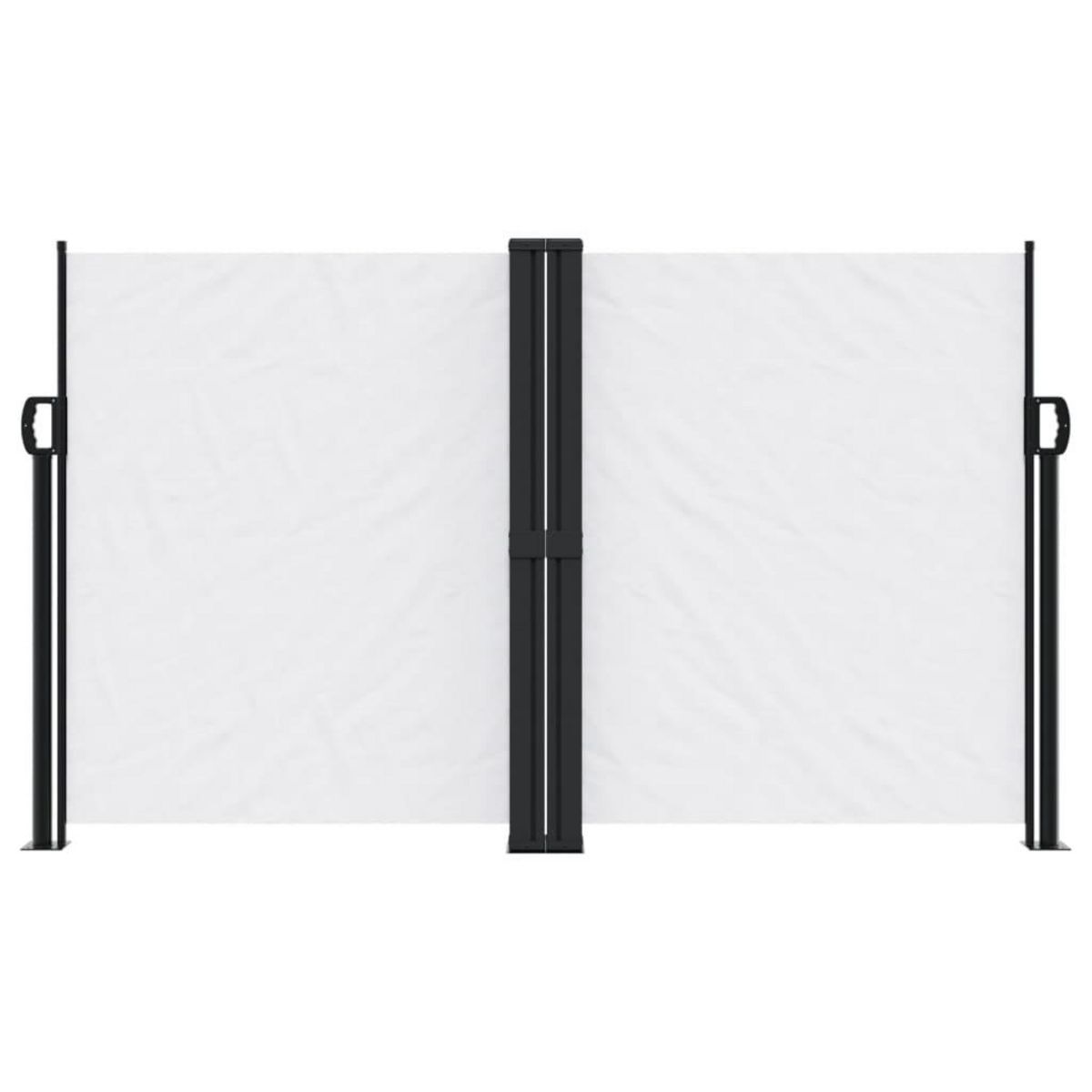 VIDAXL Auvent lateral retractable blanc 140x1000 cm