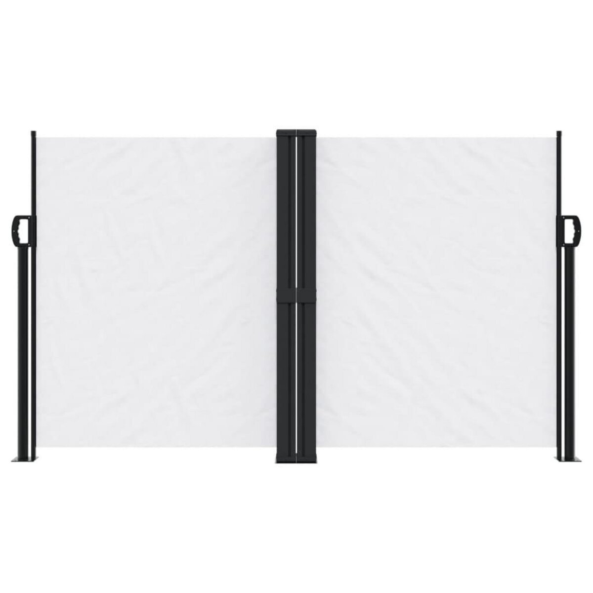 VIDAXL Auvent lateral retractable blanc 140x1000 cm