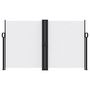 Voir la diapositive 3 : VIDAXL Auvent lateral retractable blanc 140x1000 cm