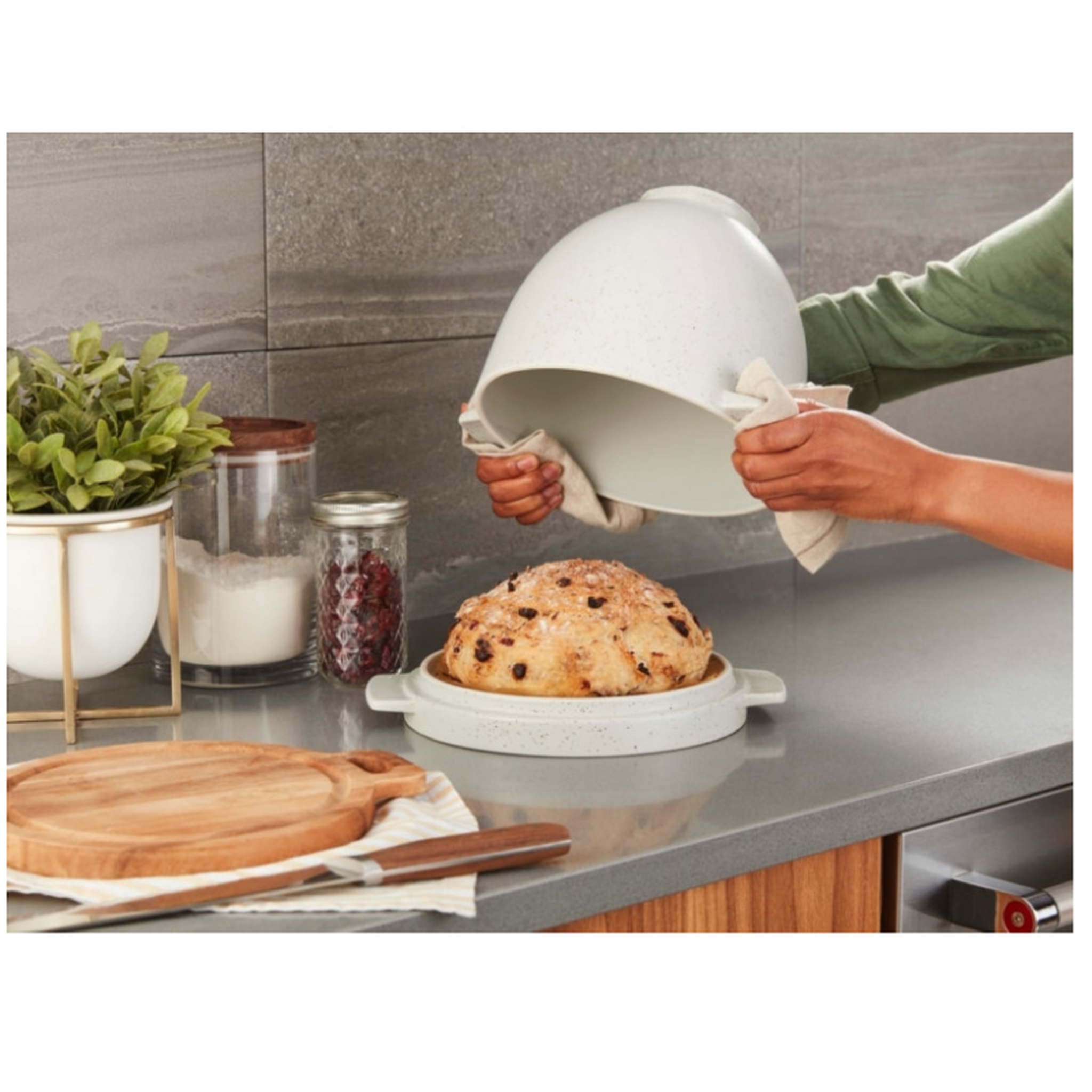 Voir la diapositive 6 : KitchenAid Accessoire bol à pain pour robot pétrin - 5ksm2cb5bgs
