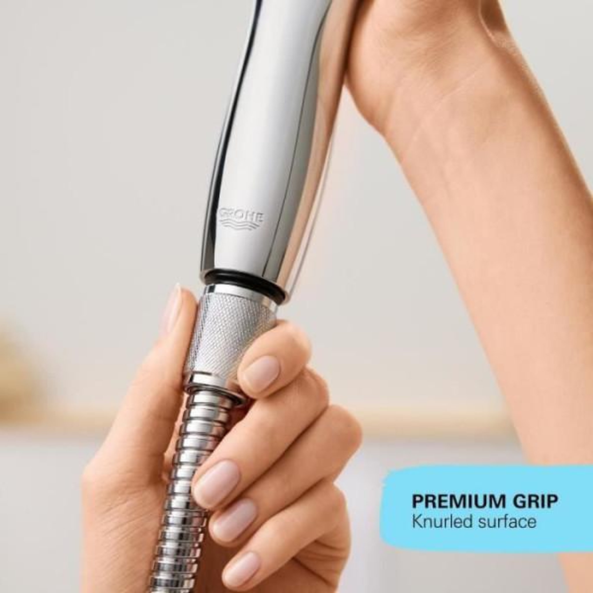 Voir la diapositive 4 : Grohe Flexible de douche - GROHE - 22106000 - 1,25 m - VitalioFlex - Métal Long-Life