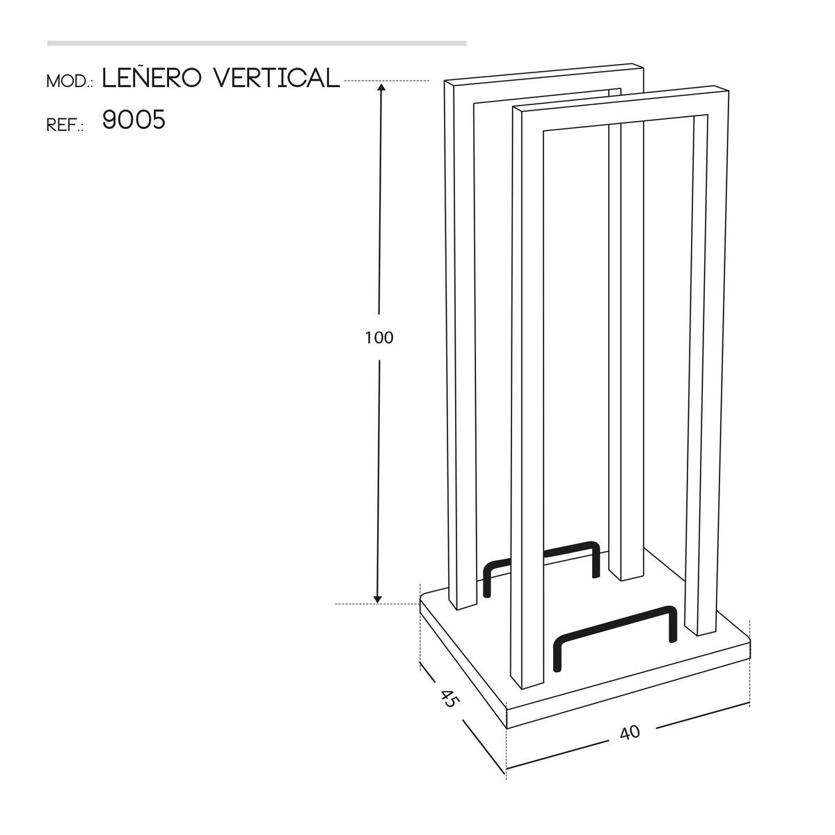 Juan Panadero BÛCHER VERTICALE