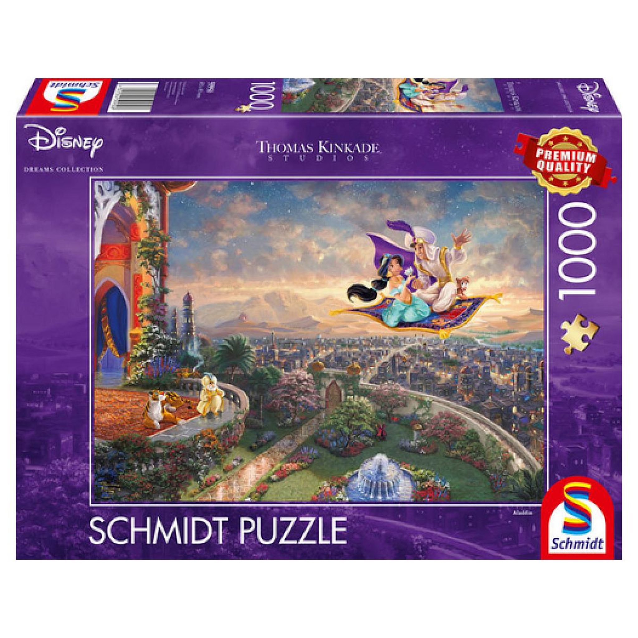 Schmidt Spiele Puzzle 1000 pcs Aladdin - Disney