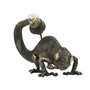 Voir la diapositive 2 : Paris Prix Lampe à Poser en Résine  Lézard  37cm Noir & Or