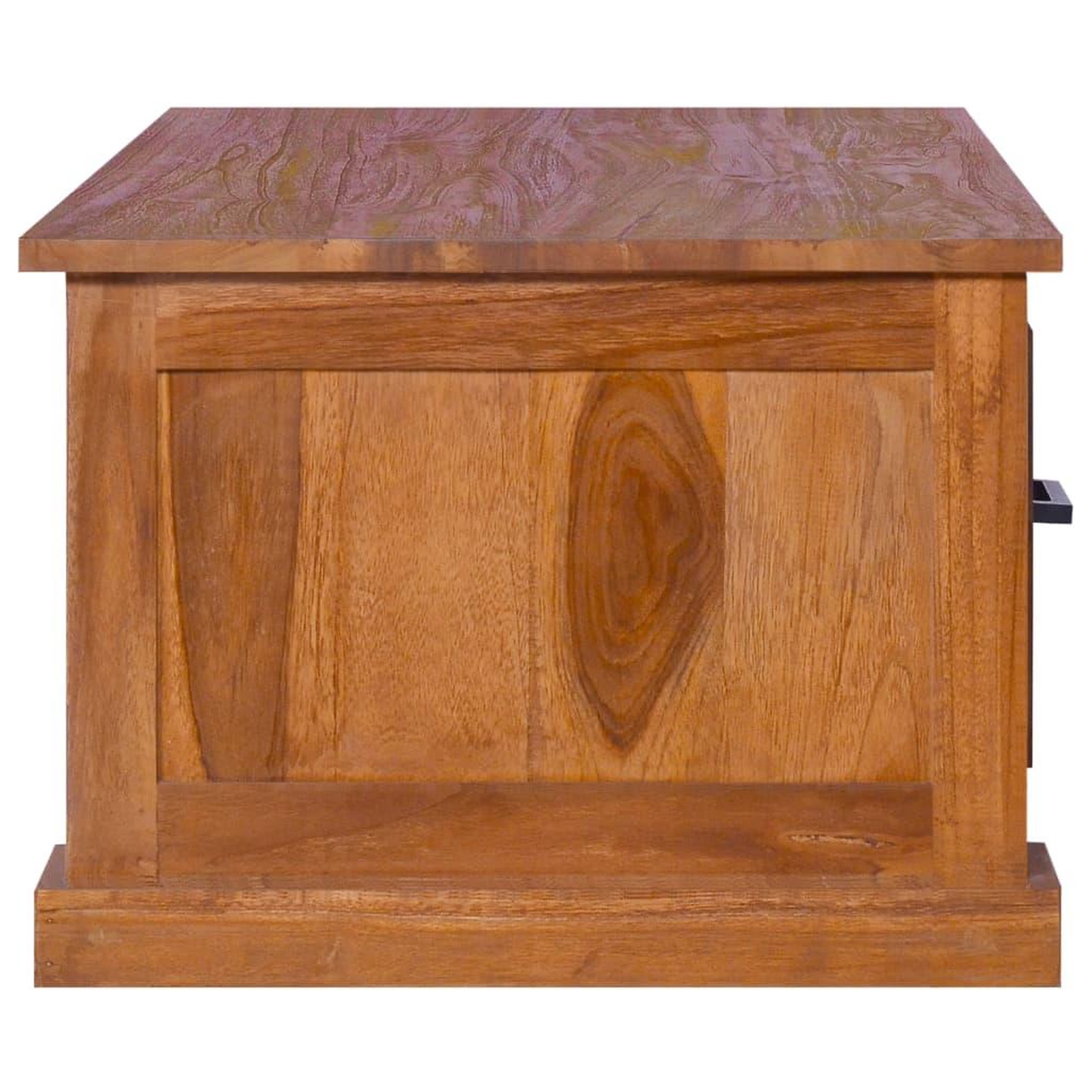 Voir la diapositive 4 : VIDAXL Meuble TV 90x50x37 cm Bois de teck massif