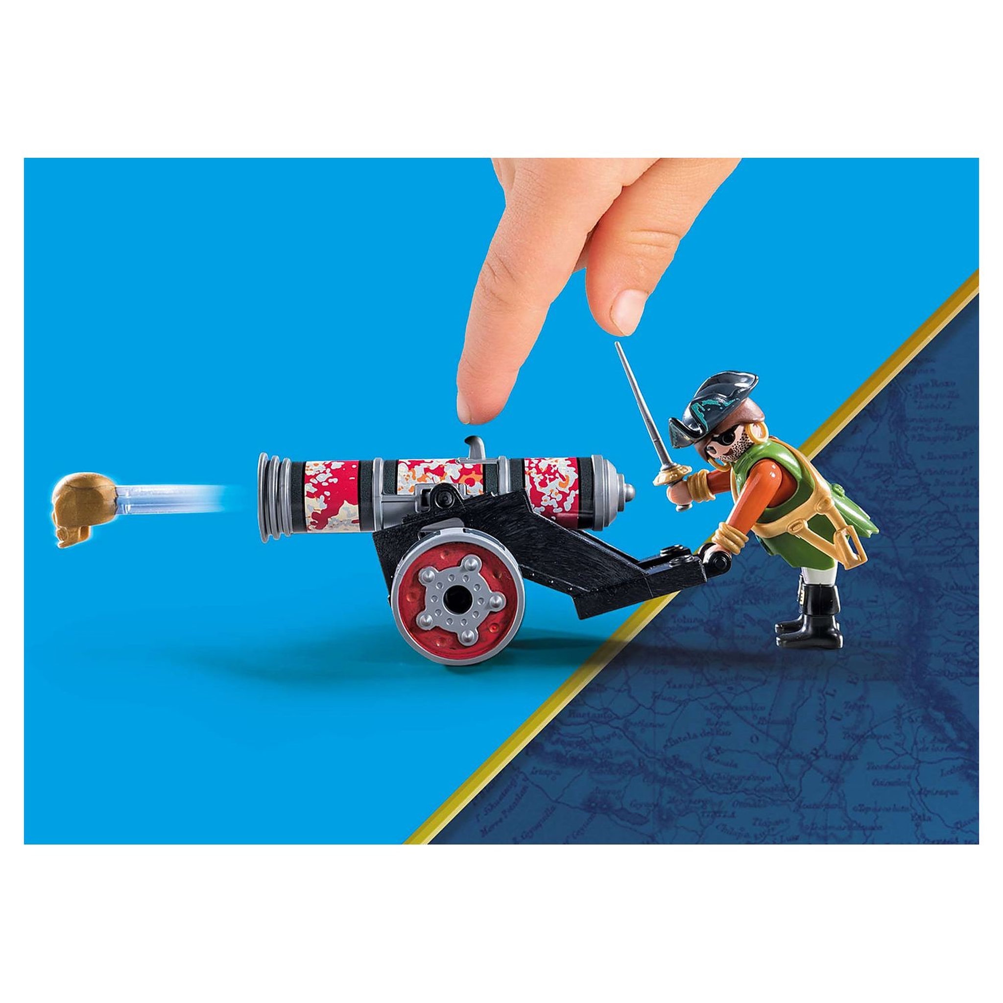 Voir la diapositive 3 : PLAYMOBIL 70415 - Pirates - Canonnier pirate