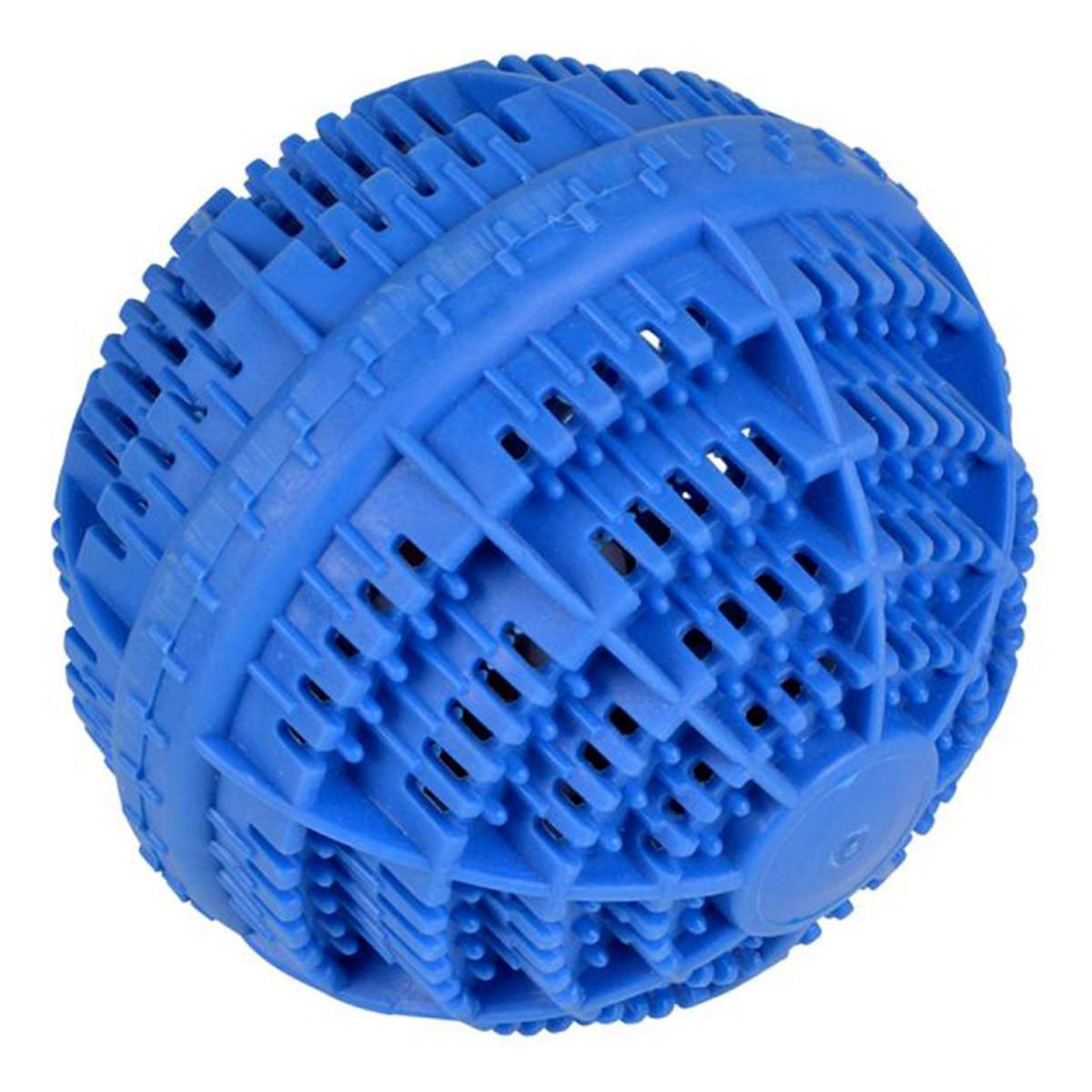 HOMEA Boule de lavage  billes céramique  10cm bleu