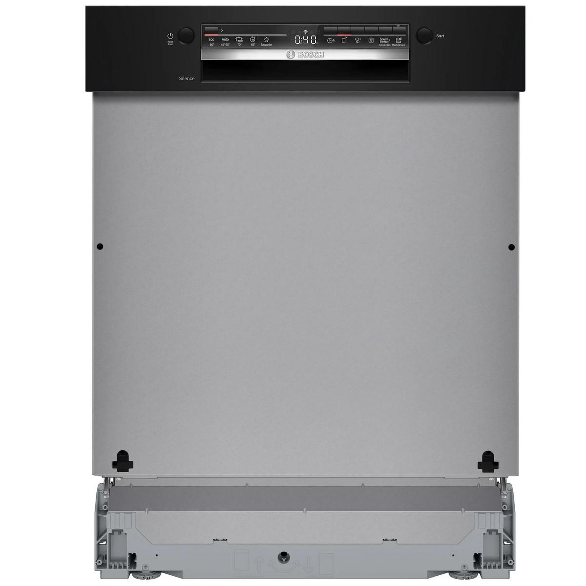 Voir la diapositive 4 : BOSCH Lave-vaisselle 60cm 13 couverts 46db intégrable avec bandeau noir - smi2htb06e