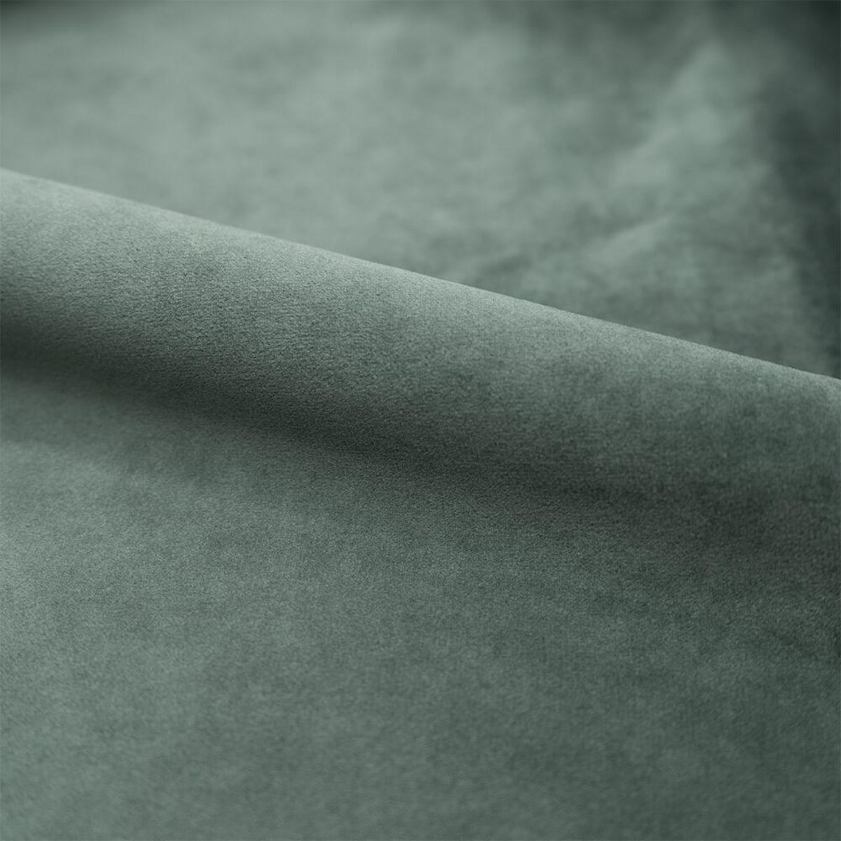 Rendez vous déco Lot de 2 chaises en bois foncé et velours vert - Nico