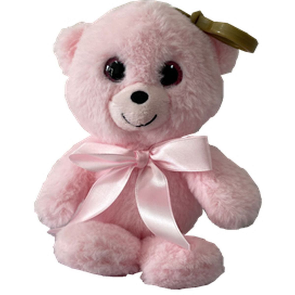 One Two Fun Porte clé ours en peluche - 15 cm