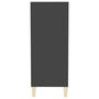 Voir la diapositive 5 : VIDAXL Buffet Gris 57x35x90 cm bois d'ingenierie