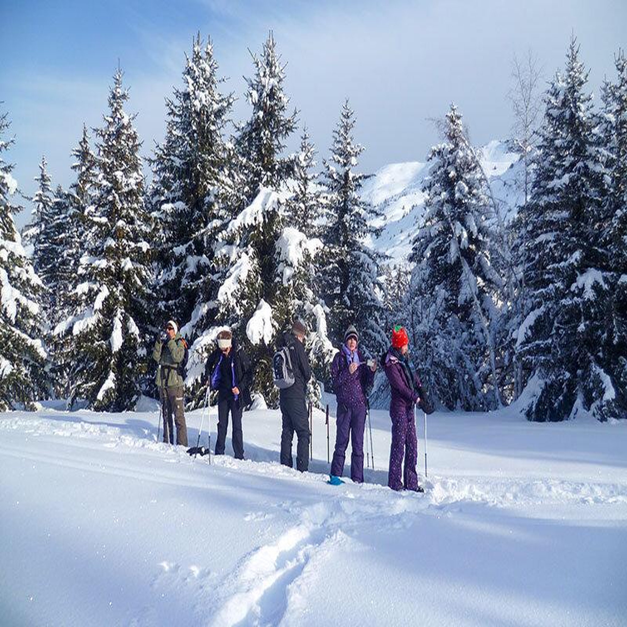 Voir la diapositive 4 : Smartbox Randonnée en raquettes de 2 jours avec un guide près de val thorens pour 2 personnes - coffret cadeau sport & aventure