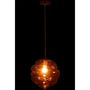 Voir la diapositive 3 : Paris Prix Lampe Suspension en Verre  Ruche  34cm Marron