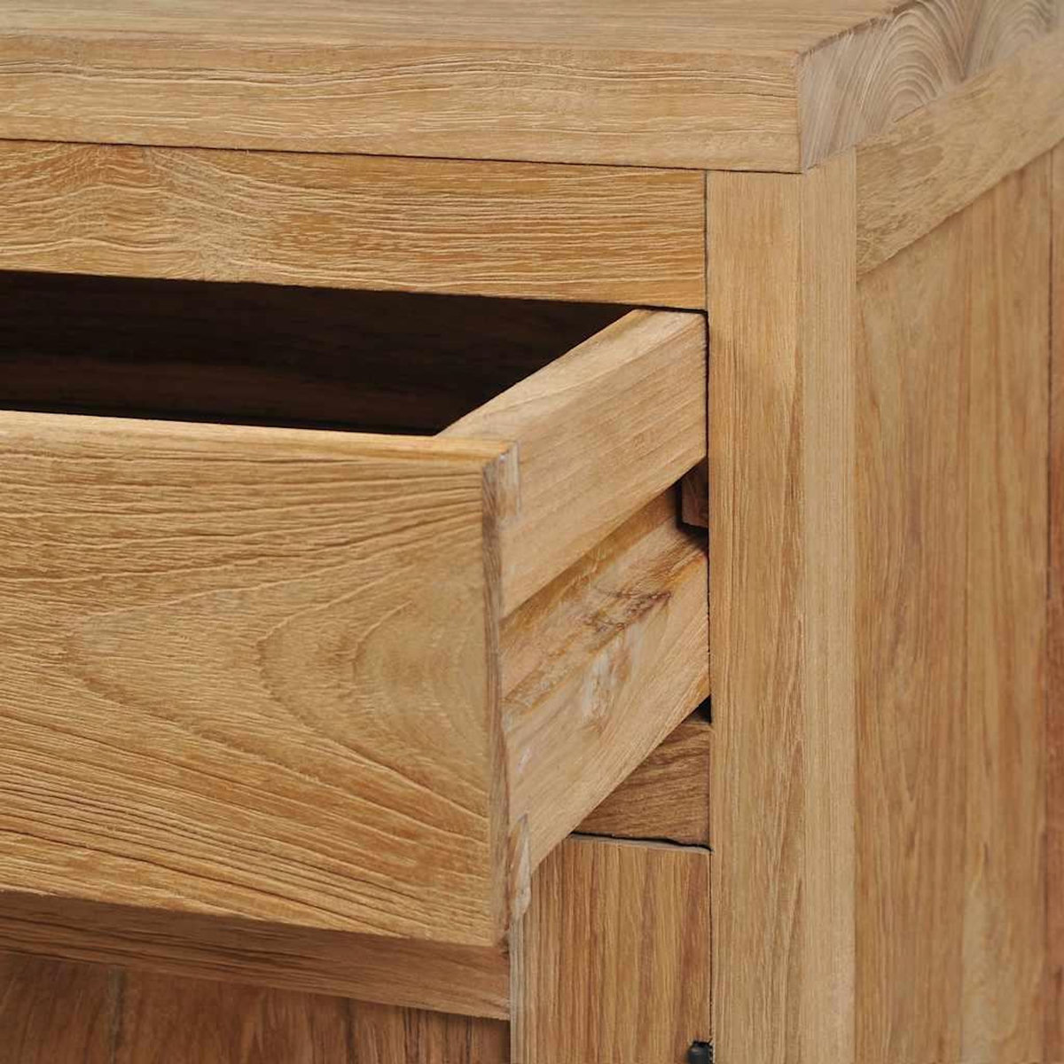 VIDAXL Table de chevet teck massif 40x30x50 cm