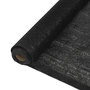 Voir la diapositive 1 : VIDAXL Filet brise-vue PEHD 1,5x50 m Noir 150 g/m^2
