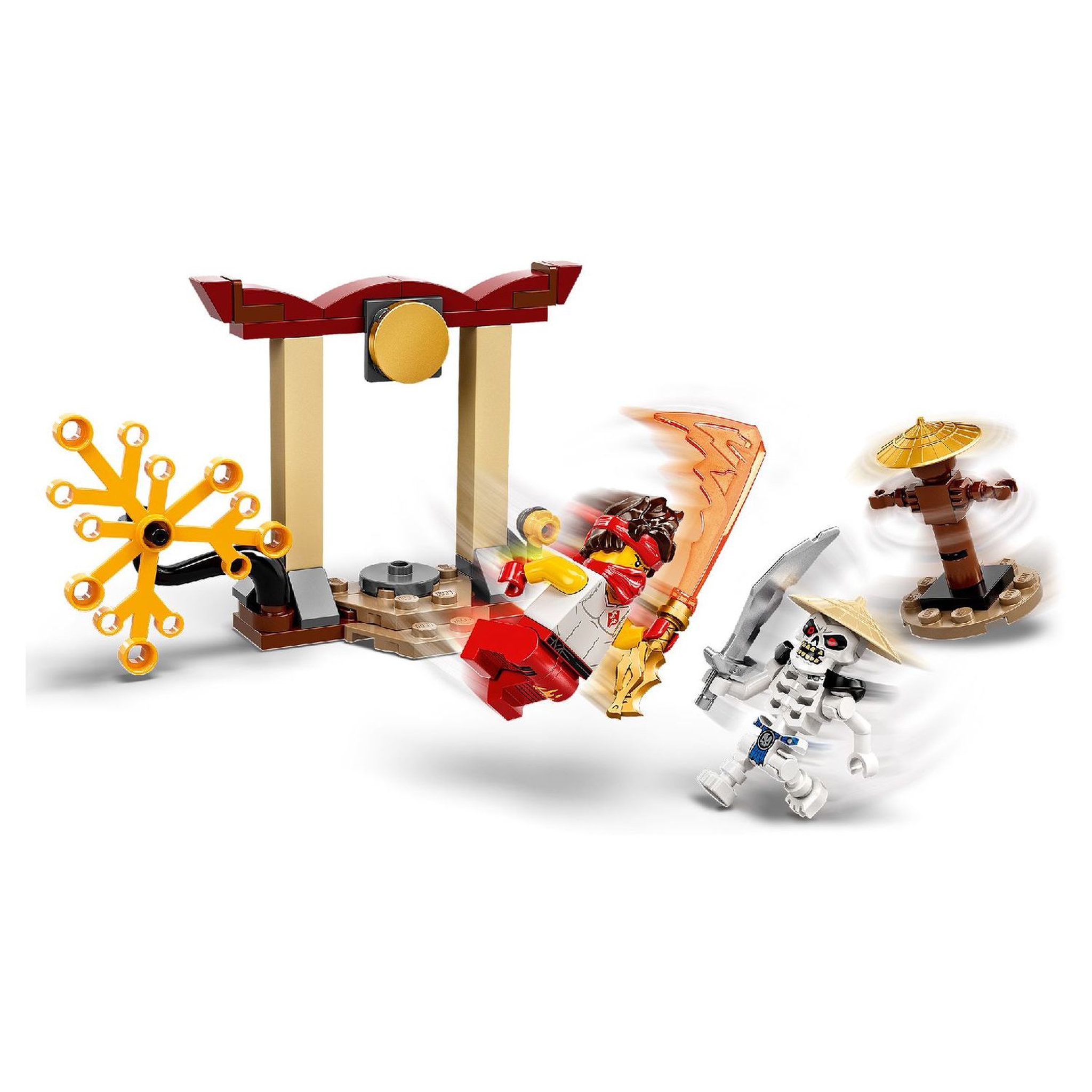 Voir la diapositive 3 : LEGO NINJAGO 71730 Kai contre Skulkin jeu ninja