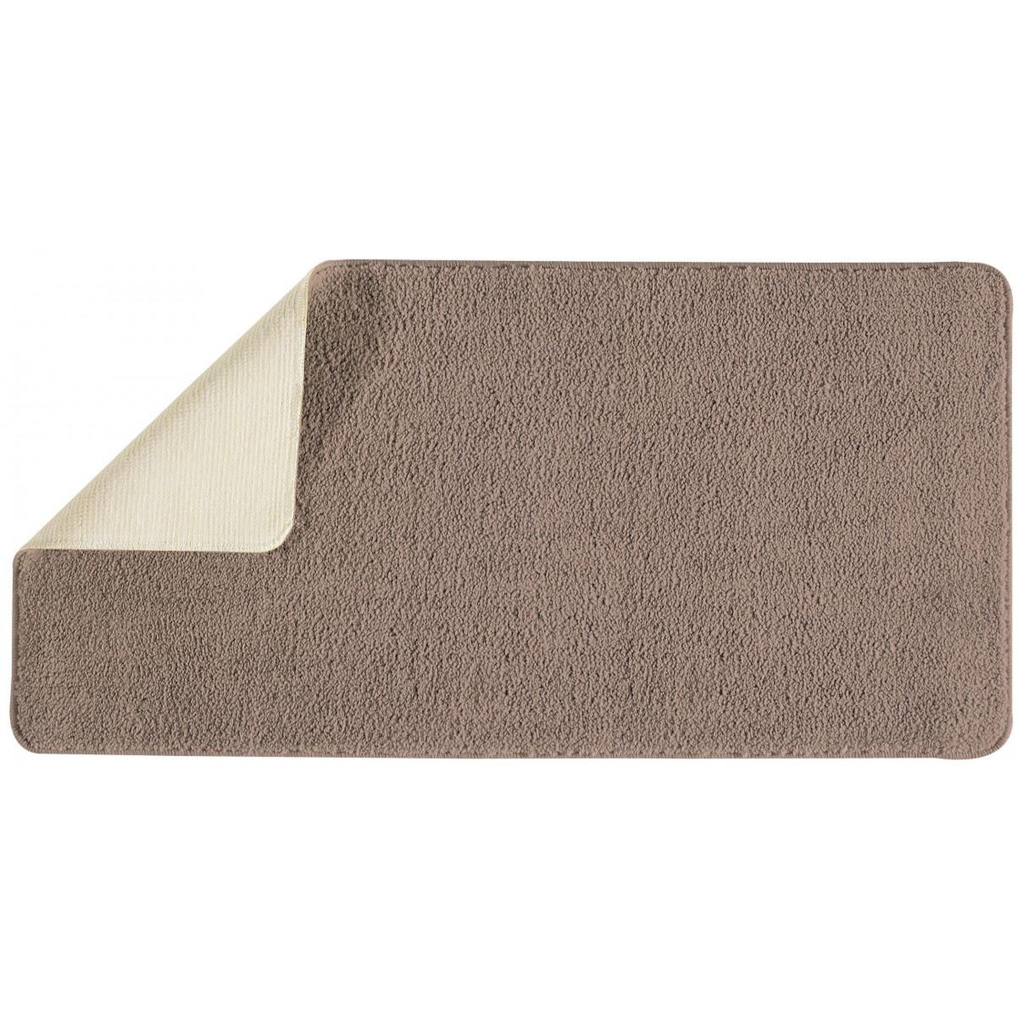 Voir la diapositive 1 : GUY LEVASSEUR Tapis de bain uni 60x120 en polyester 60x120cm