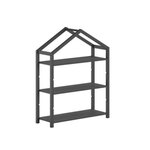 Vipack Bibliothèque DALLAS anthracite - Design chic