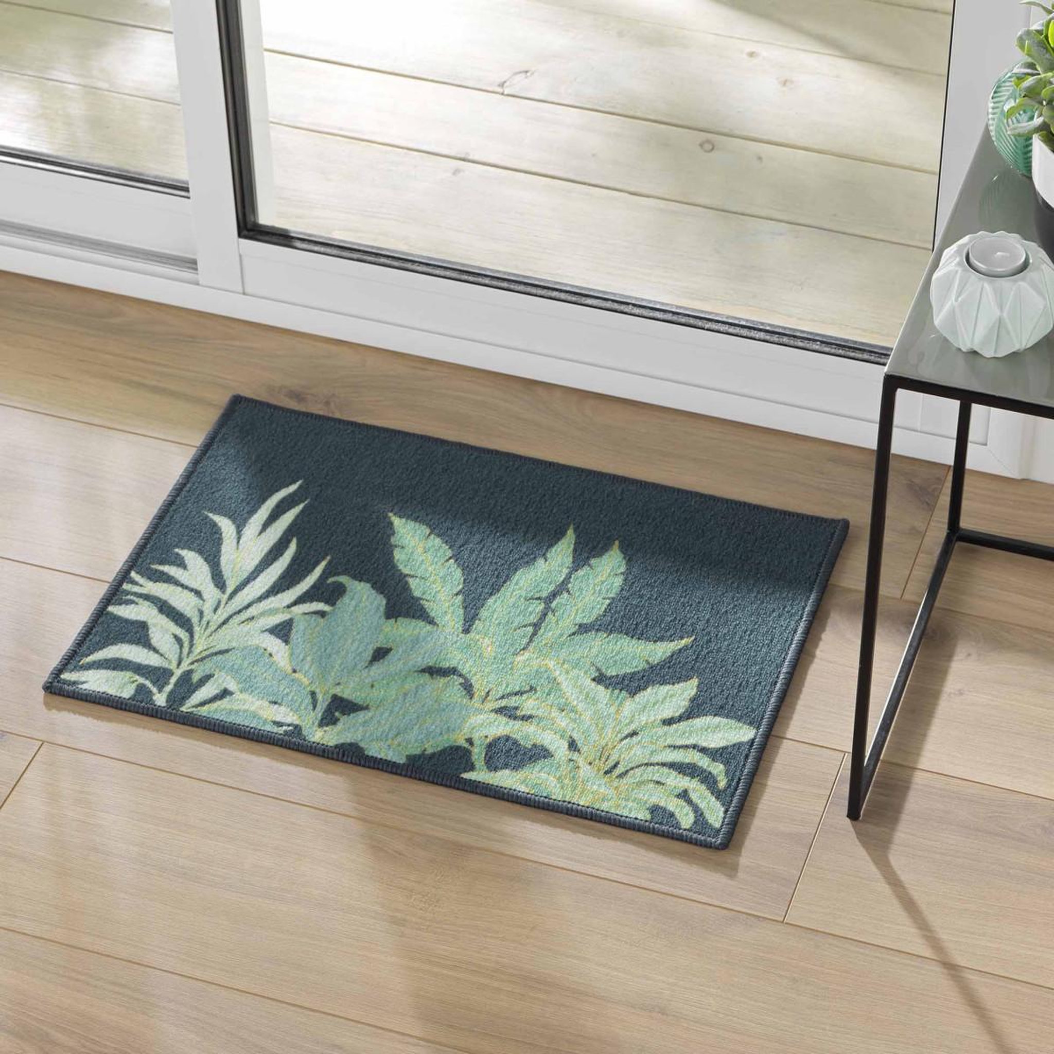 Voir la diapositive 4 : Douceur d'Intérieur Tapis déco imprimé  vayana  40x60cm vert