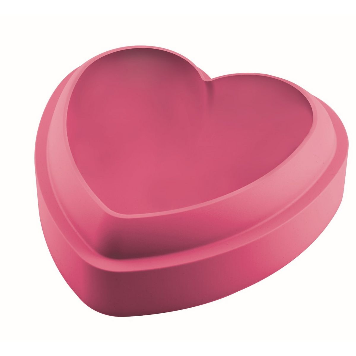 Moule silicone coeur 3D