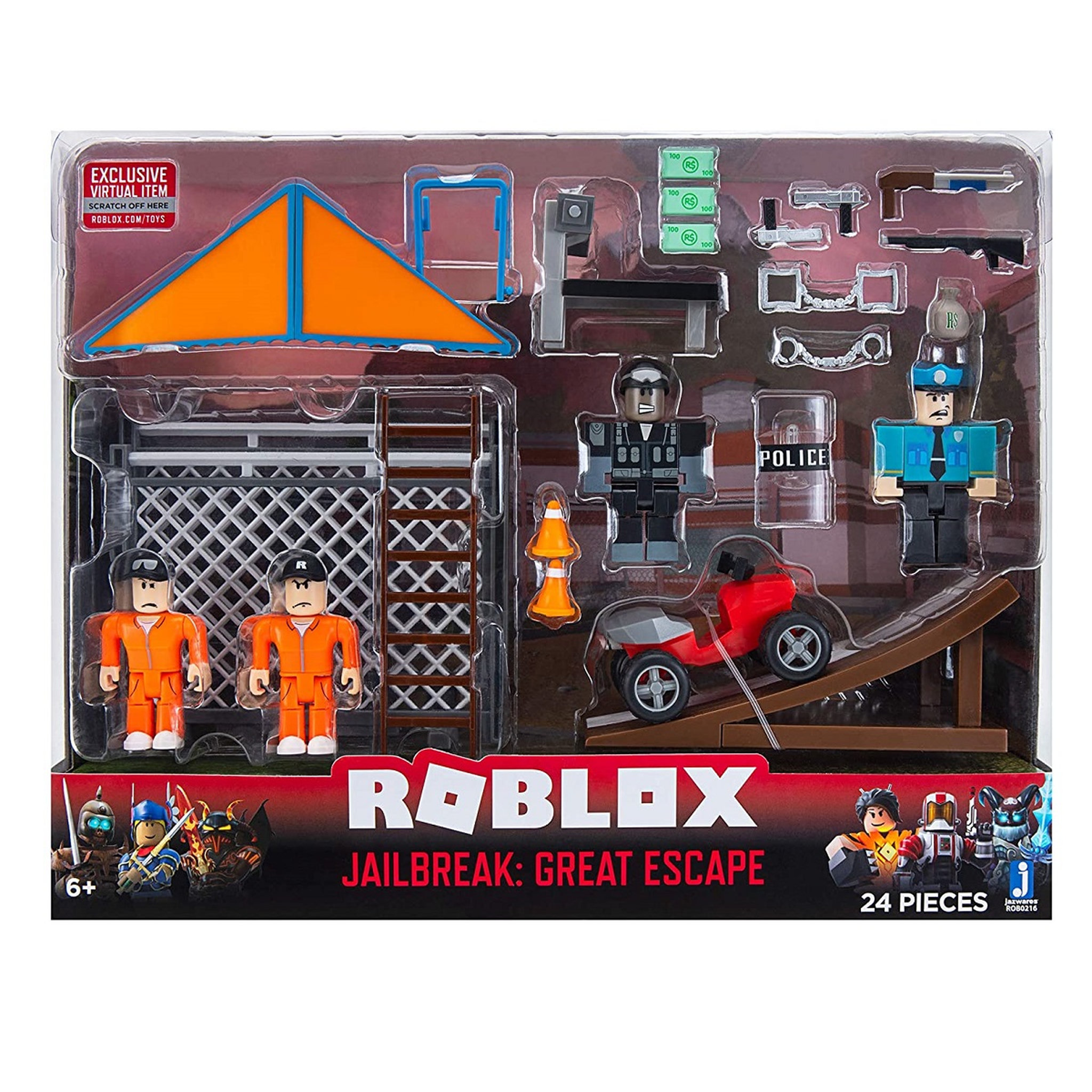 Voir la diapositive 1 : JAZWARES Roblox Set environnement