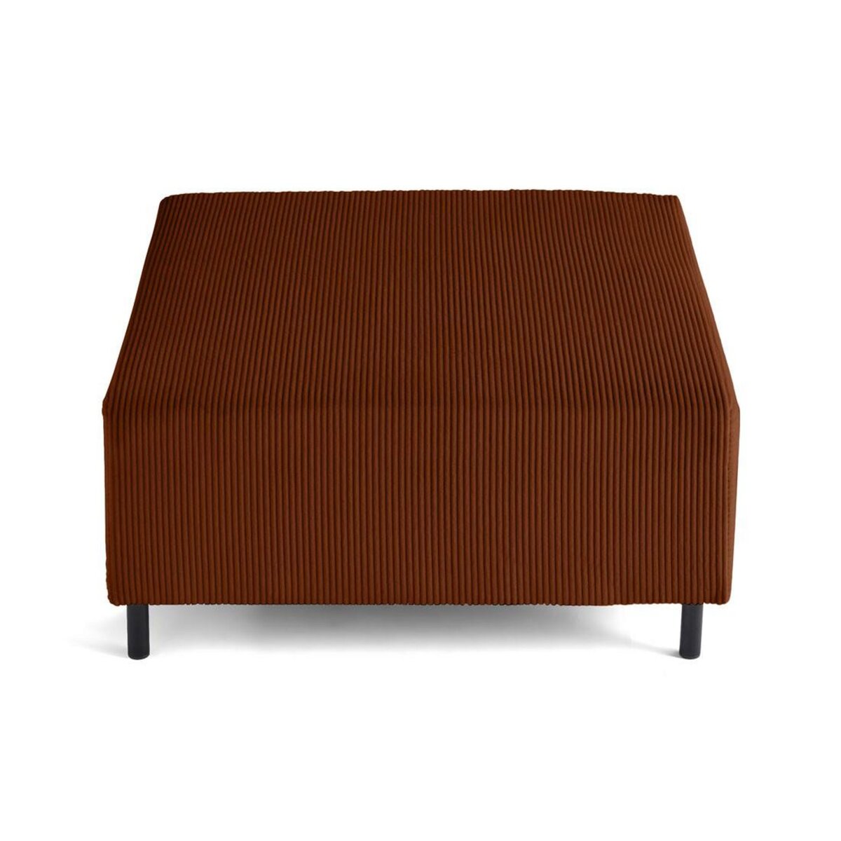 LISA DESIGN Edinburg - pouf modulable - en velours côtelé