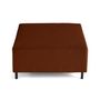 Voir la diapositive 4 : LISA DESIGN Edinburg - pouf modulable - en velours côtelé
