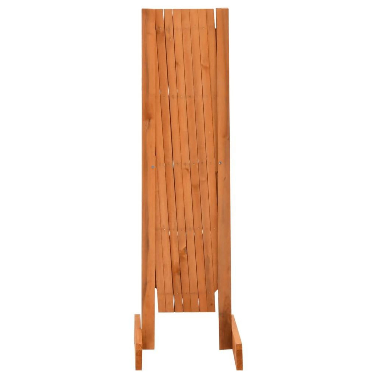 VIDAXL Cloture en treillis de jardin Orange 150x80 cm Bois de sapin