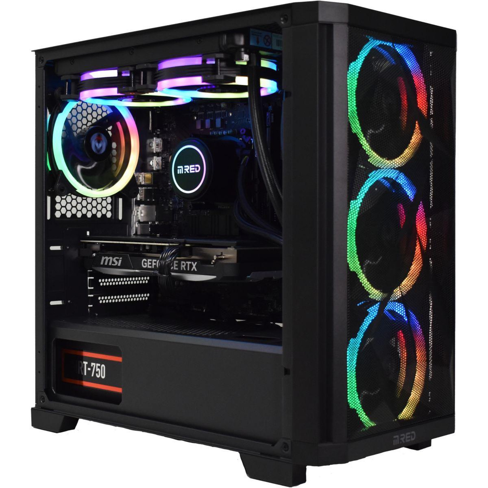Voir la diapositive 3 : MRED PC Gamer I5 16Go 1To GeForce RTX 4070