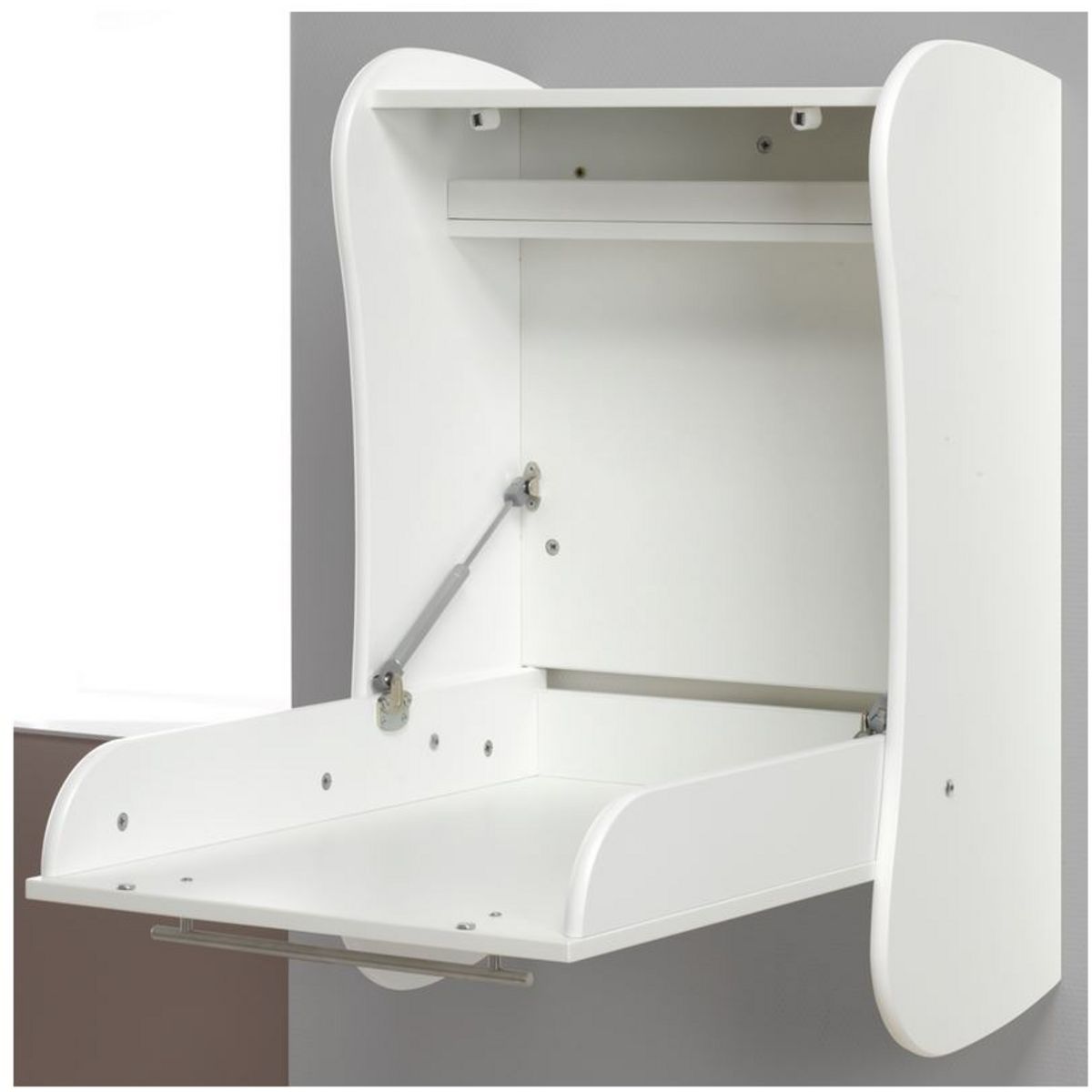 Table à langer Murale - Coloris blanc