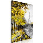Paris Prix Tableau Imprimé  Paris Channel Yellow. Coloris disponibles : Multicolore