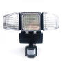 Voir la diapositive 3 : LUMI JARDIN LUMI JARDIN Projecteur solaire Blackburn - 3 tetes - H 23 cm - Noir