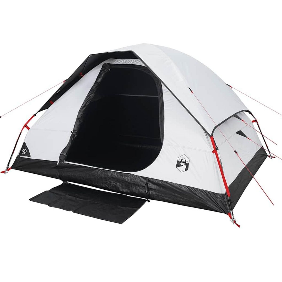 VIDAXL Tente de camping a dome 4 personnes tissu occultant impermeable