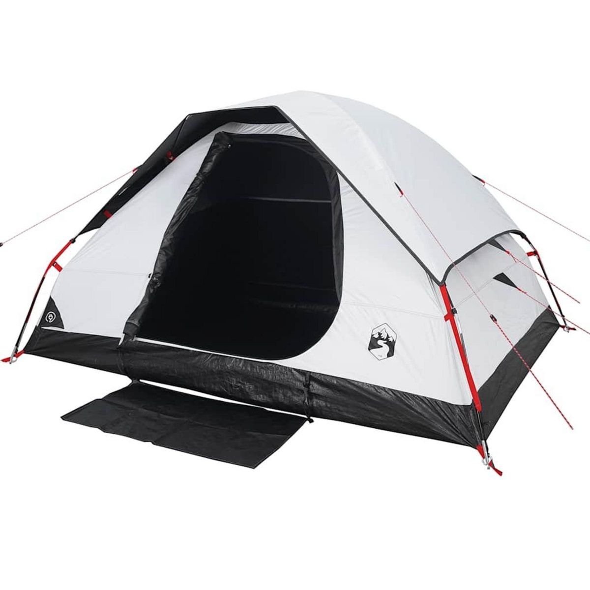 VIDAXL Tente de camping a dome 4 personnes tissu occultant impermeable