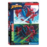 CLEMENTONI Clementoni Glow in the Dark Puzzle Spiderman, 104pcs. 27555