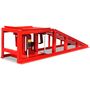 Voir la diapositive 2 : VIDAXL Rampes de reparation auto 2 pcs rouge acier