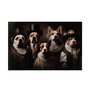 Voir la diapositive 1 : Paris Prix Tableau Déco en Verre  Old Dog  80x120cm Multicolore