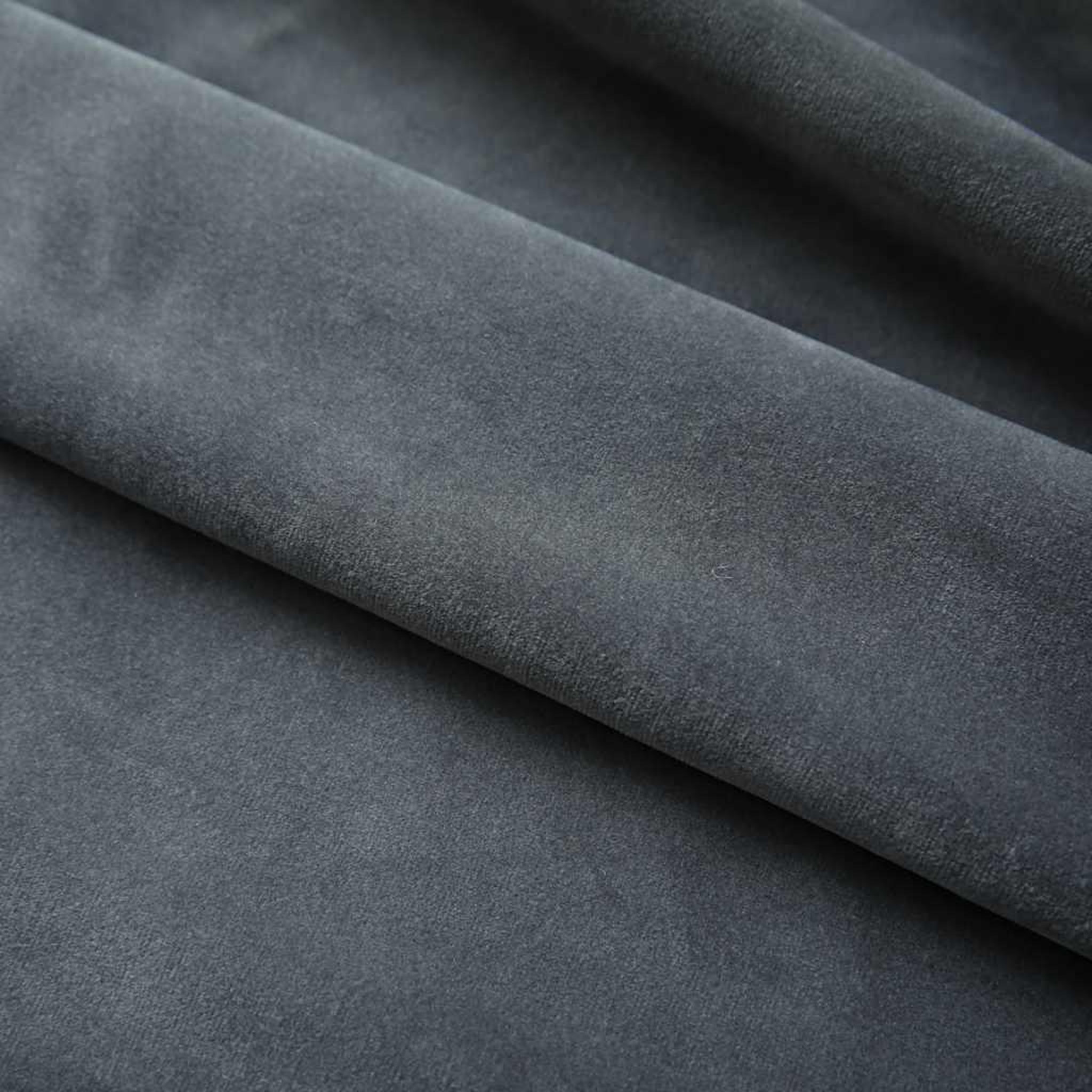 Voir la diapositive 3 : VIDAXL Rideaux occultants et crochet 2pcs Velours Anthracite 140x245cm