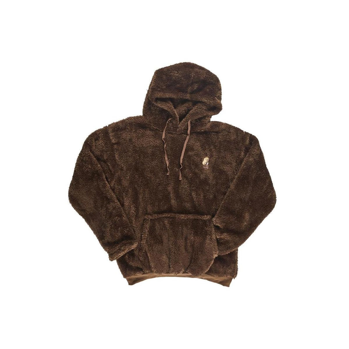 Paris Prix Plaid Sweat à Capuche  Capybara  105cm Marron